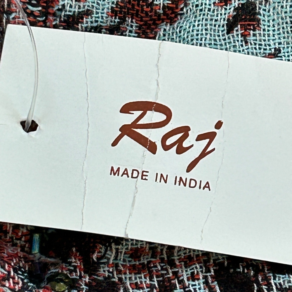 NWT Raj Multicolor Lightweight Scarf - Picture 11 of 11